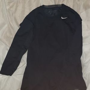 Nike Other - Nike Pro Runner Shirt Size M Blue Workout Yoga Nike Other - Nike Pro Runner Shirt Size M Blue Workout Yoga